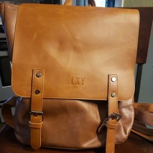 LXY Leather Backpack